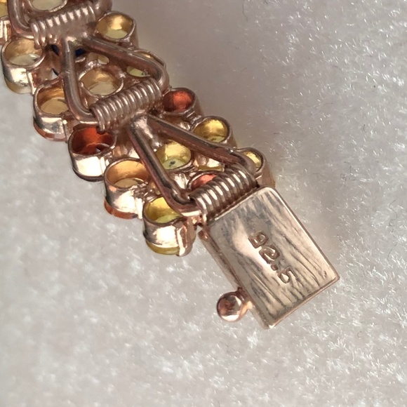 Simrit Collections Fancy Sapphire 351 CTW Choker - Picture 4 of 5